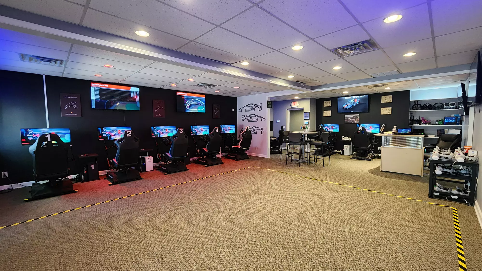 60-Minute Session at RACETIME SIM RACING & VR ESCAPE ROOMS