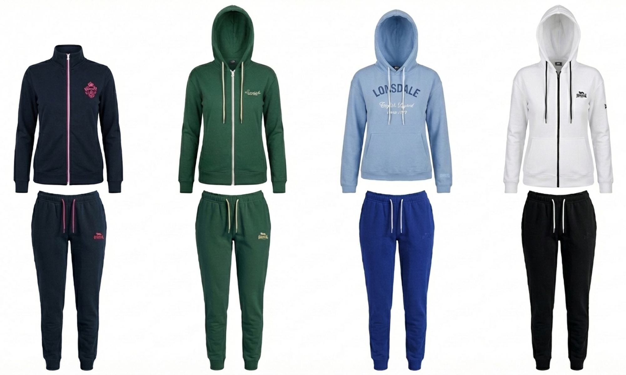 Tuta da donna in cotone leggero Lonsdale