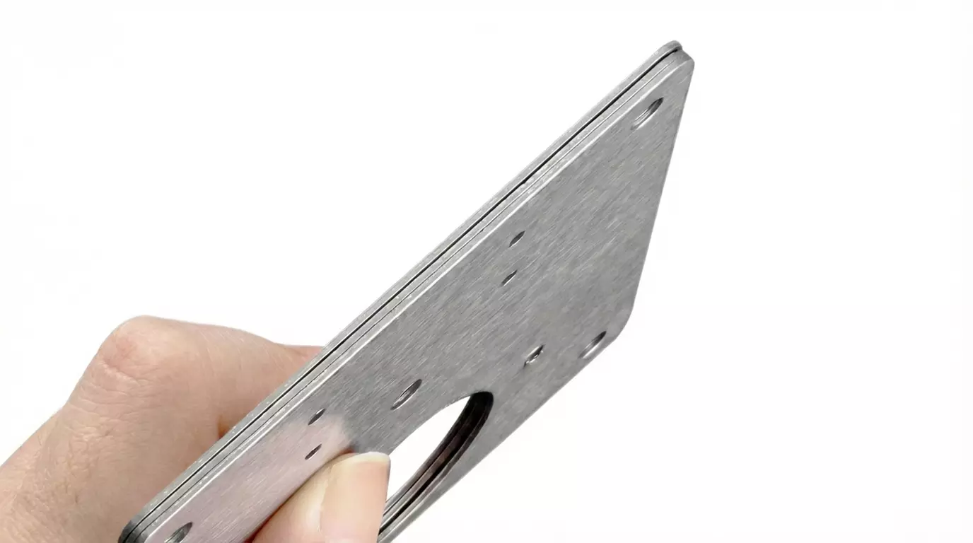 10-Pack Cabinet Hinge Repair Plate Kit - Stainless Steel Heavy Duty Fix for Kitchen & Wardrobe Doors with Screws