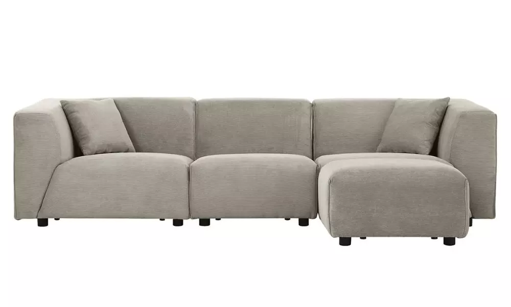 Canapé modulable Kocoon 3 places avec son pouf