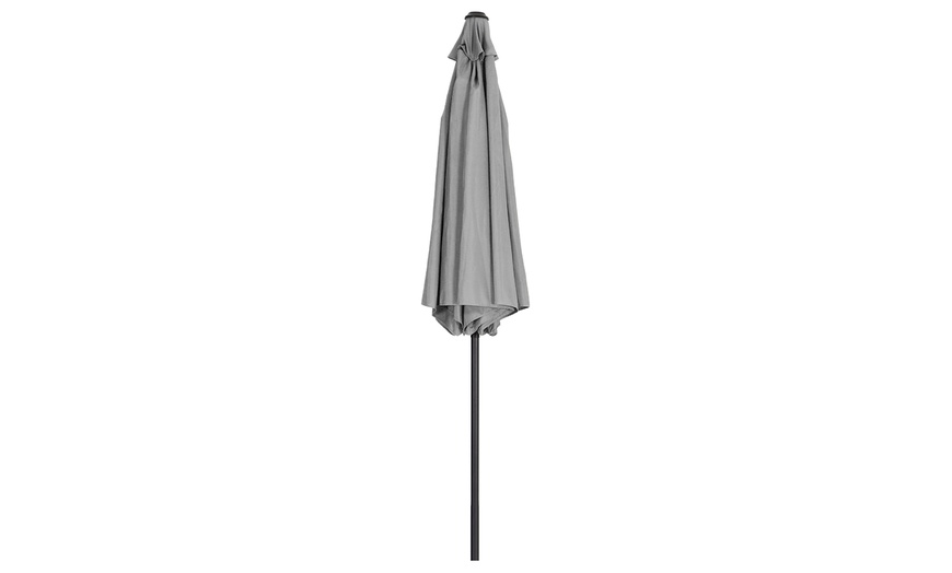 Image 6: 3M Rotating Parasol with UV Protection; Adjustable and Stylish Design