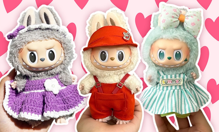 Image 2: Stylish Labubu Clothes & Accessories - Dress Up, Mix & Match Fun