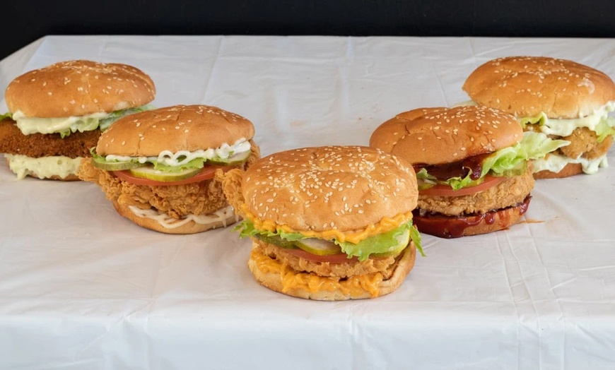 Image 3: Chicken Sandwich or Tender Combos with Fries and Drinks and More