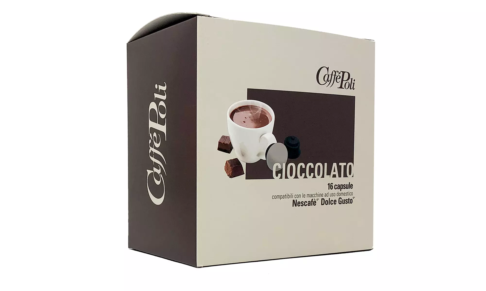 Fino a 256 capsule Caffè Poli compatibili Dolce Gusto