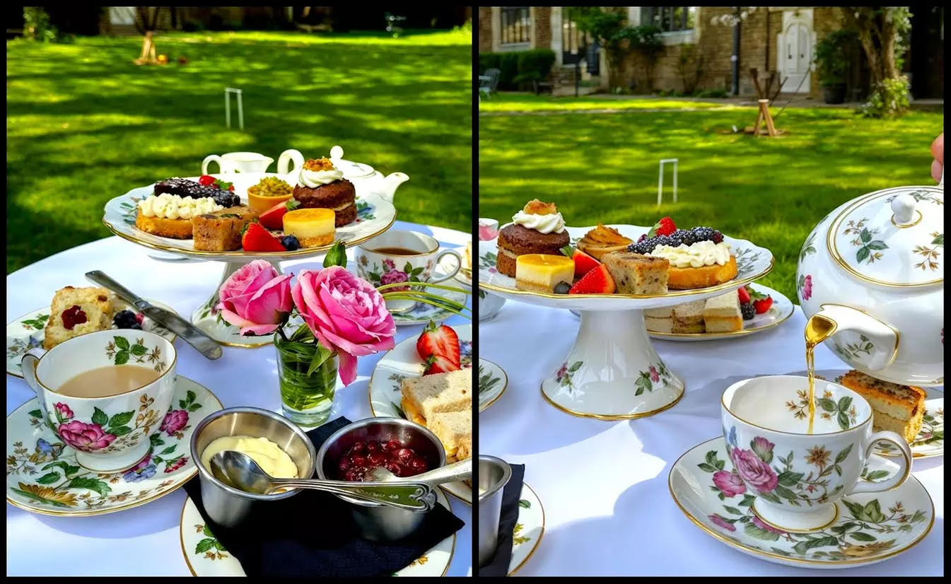 Premium Afternoon Tea Experience with Prosecco in A Historical Setting