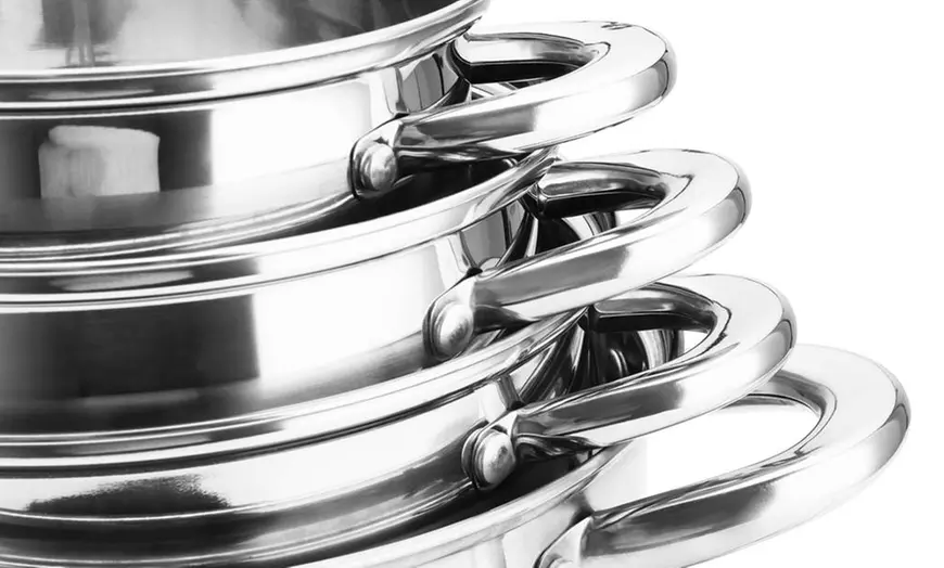 Image 9: Batteria di cucina da 16 o 18 pezzi Royalty Line