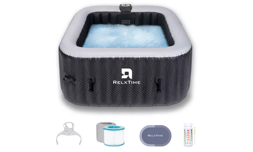Image 4: Opblaasbaar bubbelbad