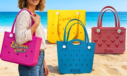 1 | Custom Beach Bag (Shipping Not Included) - Yes Bobbleheads