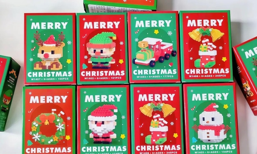 Image 3: Christmas Mini Building Block Set