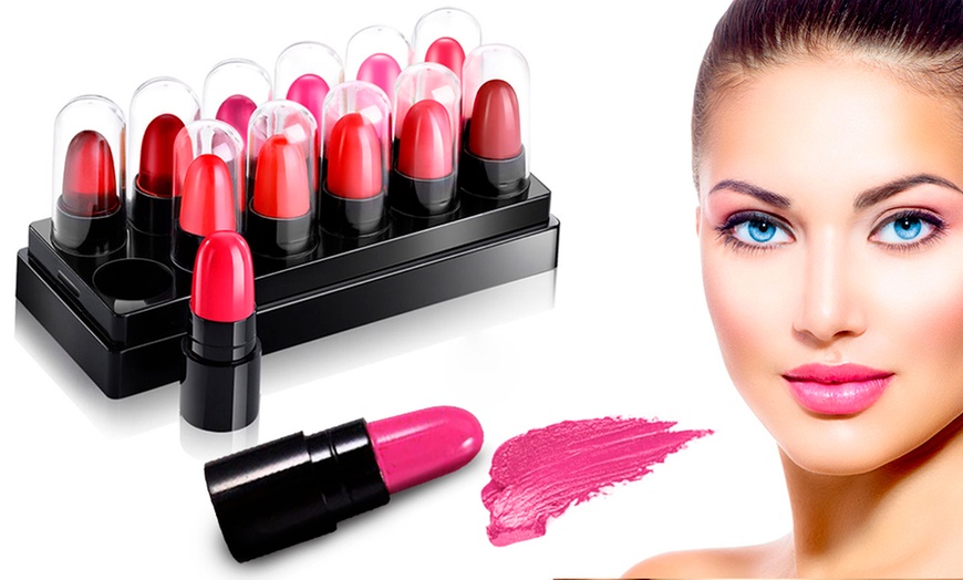 Image 3: 12-Piece Mini Lipstick Set 