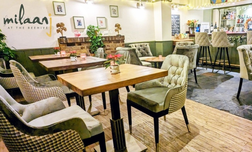 Image 2: Up to 47% Off on Restaurant speciality - Burgers at Milaanj at The Beehive Restaurant & Pub