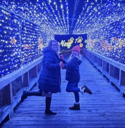 Sparkling Holiday Lights at Labelle Winery in Derry, NH