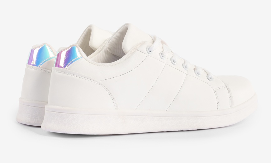 Image 1: Women's White Trainers