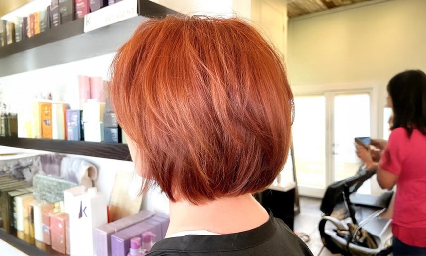 Image 5: Women’s Haircut, Shampoo, Conditioning, Color & Highlight Options