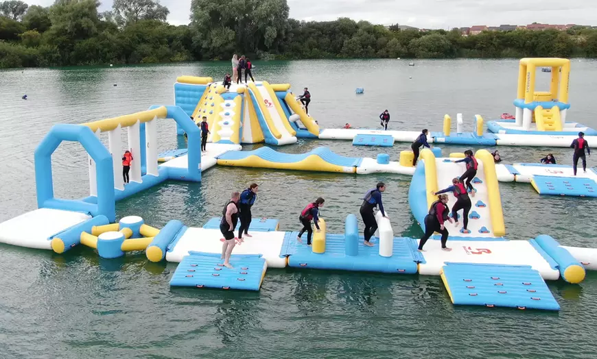 Image 1: Unforgettable Adventures Awaits at Fenland Aqua Park