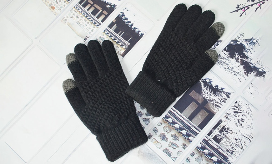 Image 1: Paire de gants tactiles