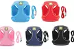 All-Weather Mesh Step-In Dog Harness and Leash Set – Breathable, No-Pull, Adjustable Pet Vest for Small Dogs - Second Medium