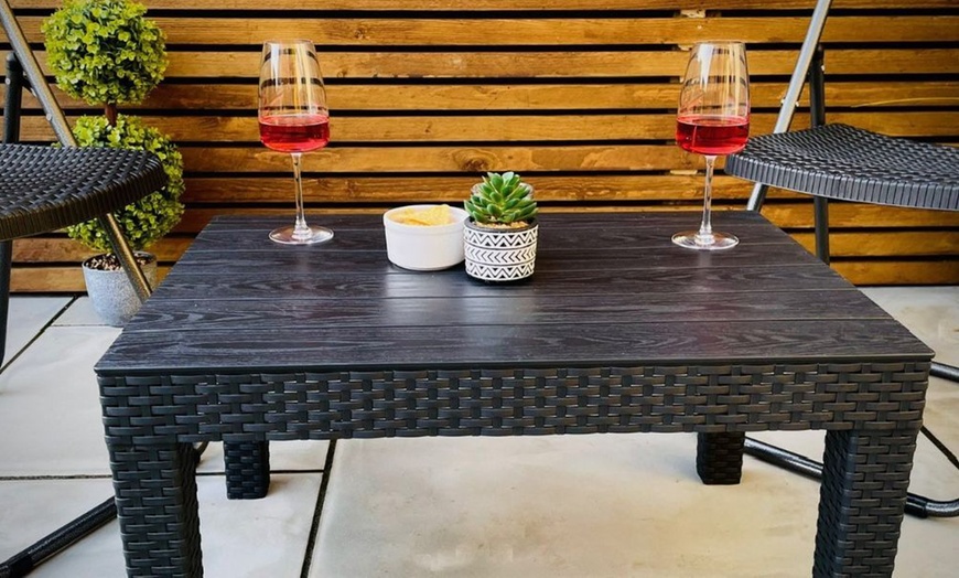 Image 17: Foldable Plastic Table and Chair Set Collection
