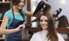 Cut, Deep Condition & Blow-Dry w/ Optional Single Process Color, Partial Highlights or Lowlights (Up to 76% Off)