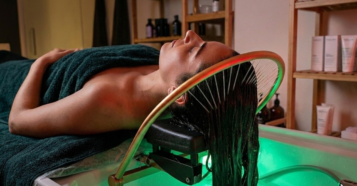 Tratamiento head spa Hanami para el cuero cabelludo en Valencia