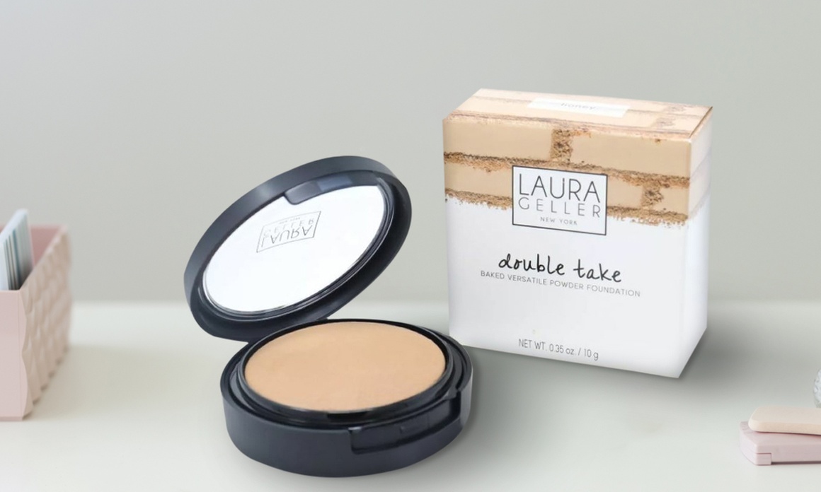 Laura Geller Double Take Baked Versatile Powder Foundation Multiples Size
