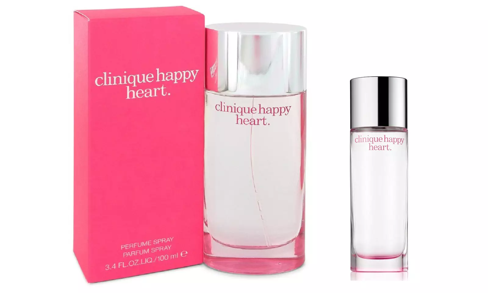 One or Two Clinique Happy Heart EDP 50ml or 100ml Sprays