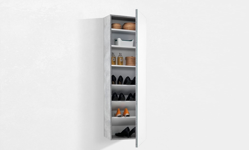 Image 2: Schuhschrank mit Spiegel