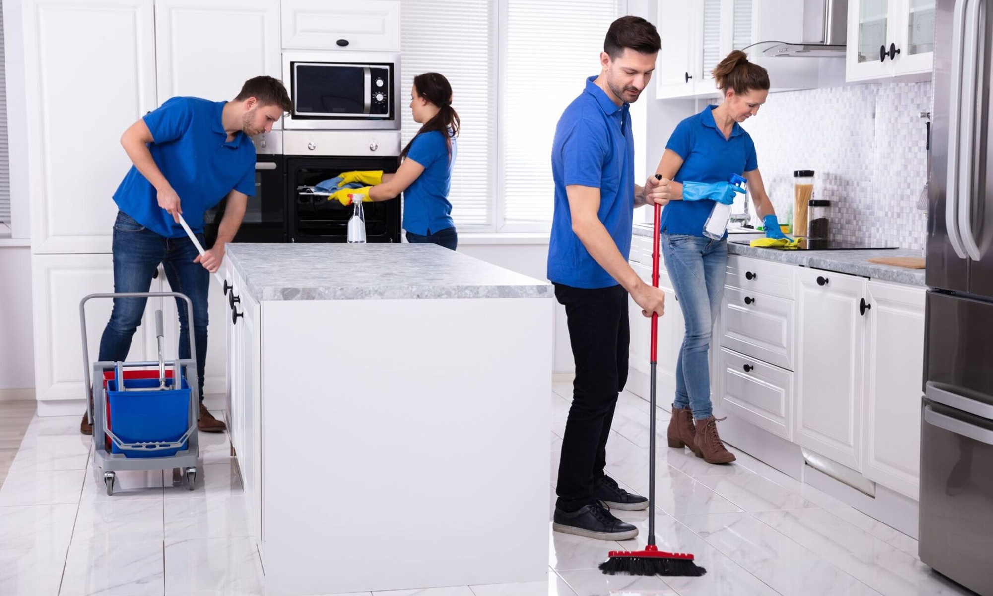 Transform Your Space: 2, 4, 6 or 8 Man-Hours of Basic House Cleaning