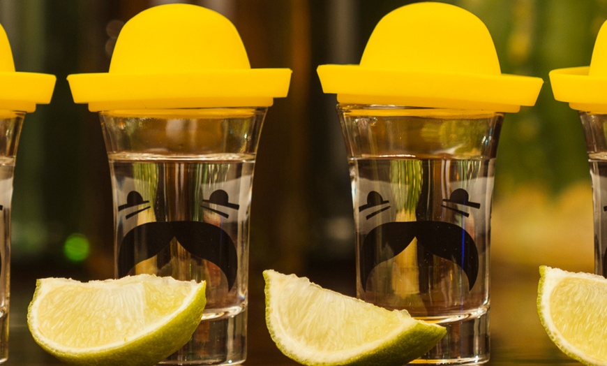 Image 3: Mexican Sombrero Shot Glasses