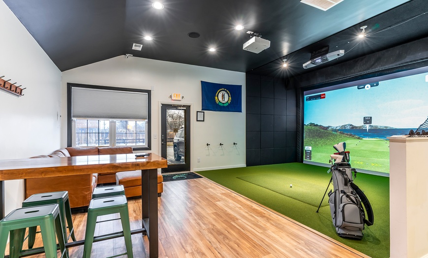 Image 12: Indoor Golf Simulator Rental at The Limestone Bay - Lexington, KY