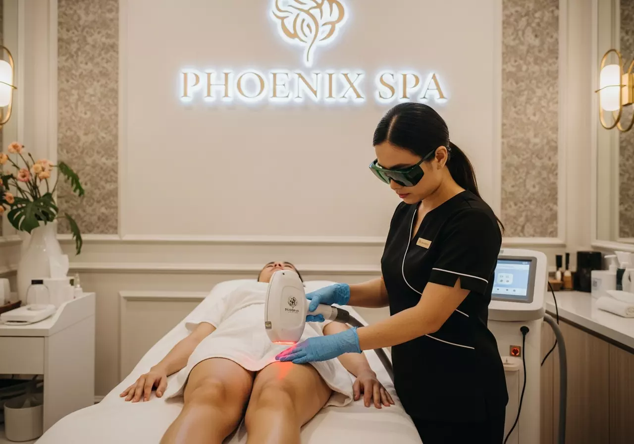 Six Laser Hair Removal Treatments on One S, M, or L Area at Phoenix Spa - Up to 82% Off - Primary Image