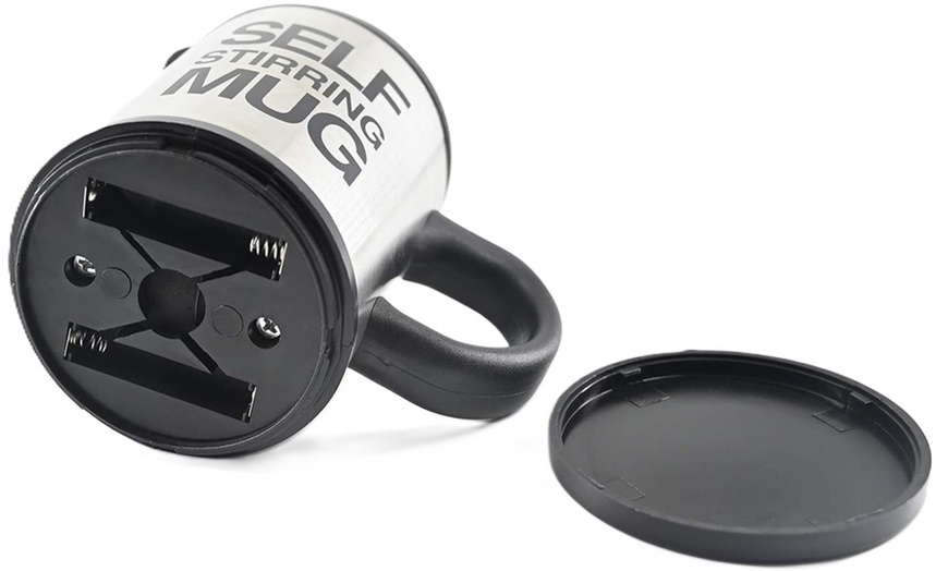 Image 4: Tasse à café auto-mélangeuse intelligente en acier inoxydable