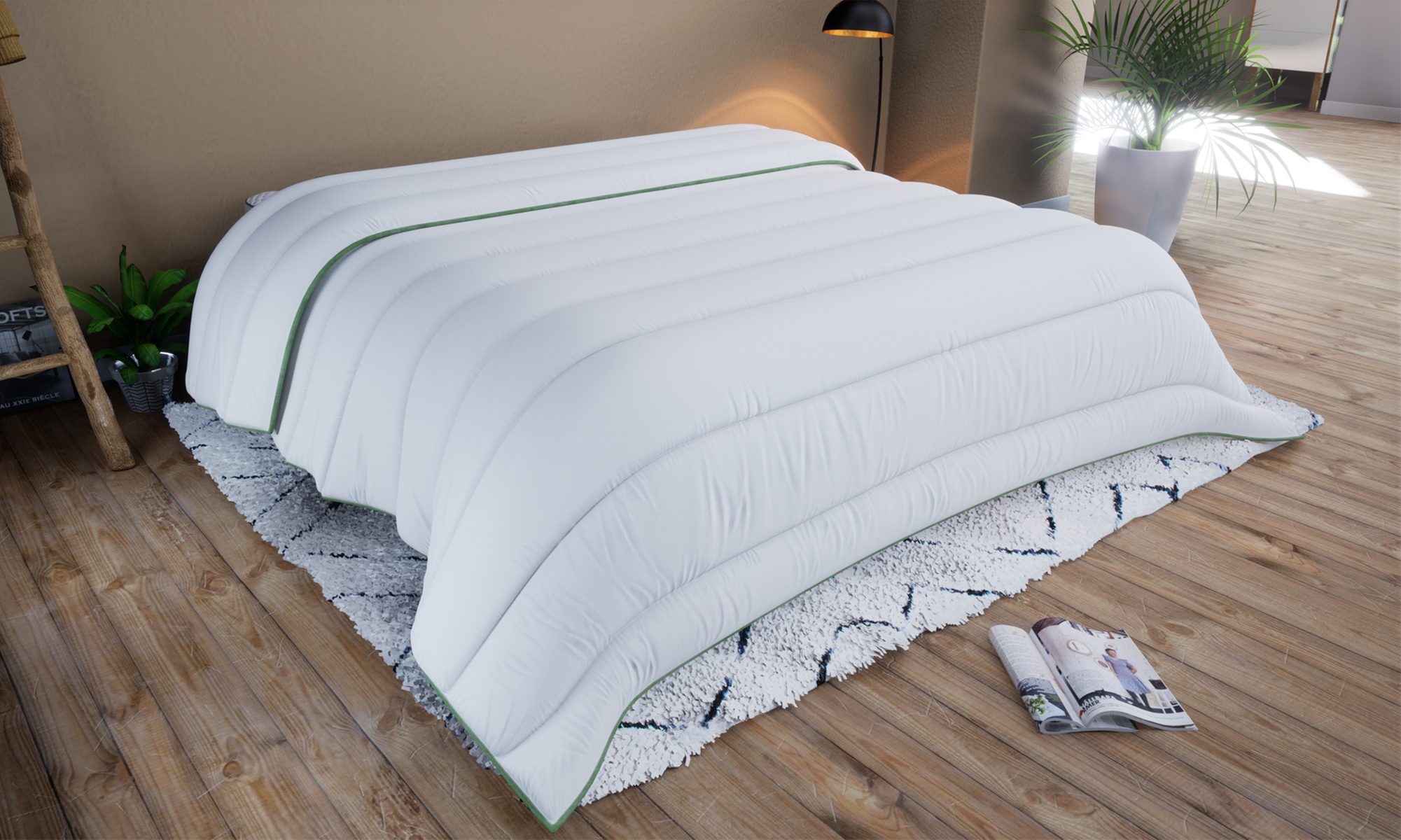 Couette Alba 350g/m² anti-acariens Royal Jack