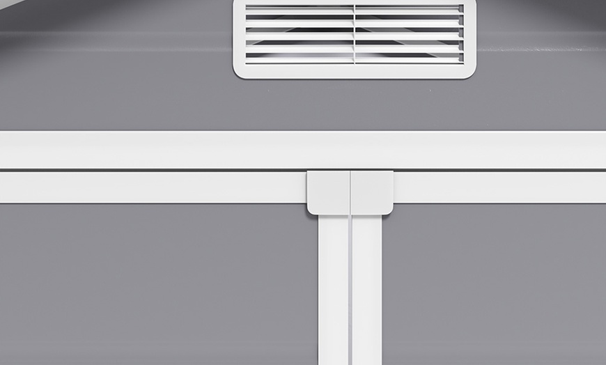 Image 11: Outdoor Garden PP Plastic Storage Shed