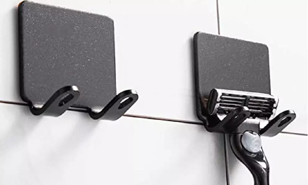 Set de 2 soportes de pared para maquinilla de afeitar - Primary Image