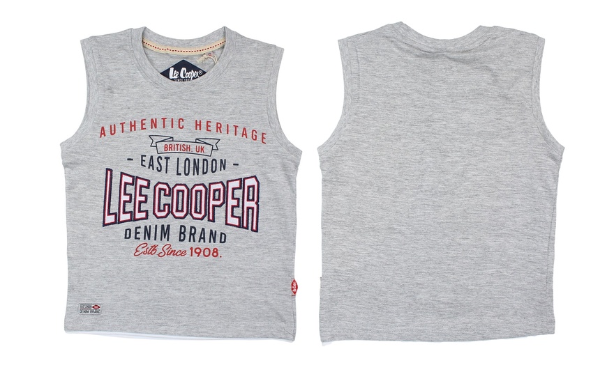 Image 11: Lee Cooper tanktop voor kinderen