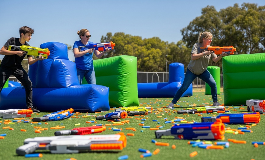 Image 3: Dive into a Thrilling  5 Hour Thursday Nerf Package for Up to 4 People