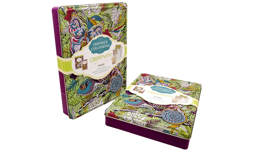 Adult Colouring Tins | Groupon Goods