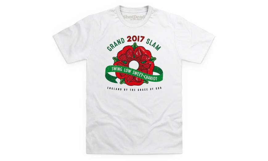 Image 2: Men's England Rugby T-Shirt