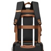 Image 13: Kono Casual Contemporary Backpack w/ Laptop Sleeve Daypack School Bag