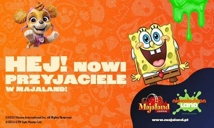 1 Ticket für Majaland Kownaty für 2 Personen