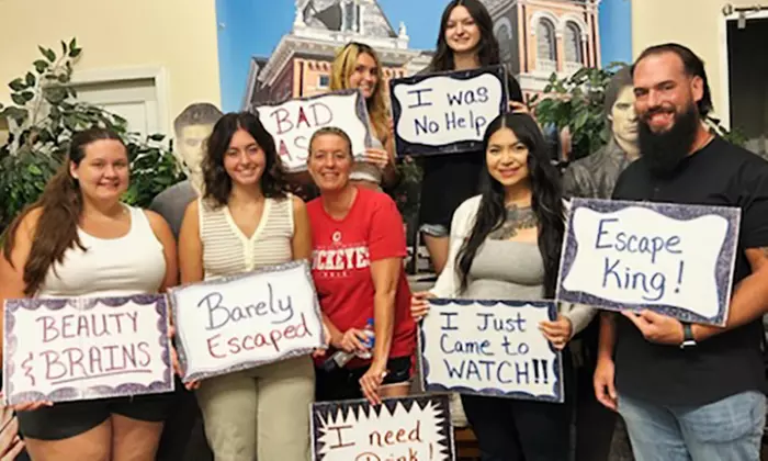 Escape Room Admission for Three, Four, Five, Six, Seven, or Eight