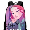 Image 24: KPop Demon Hunters Inspired Backpack Set 
