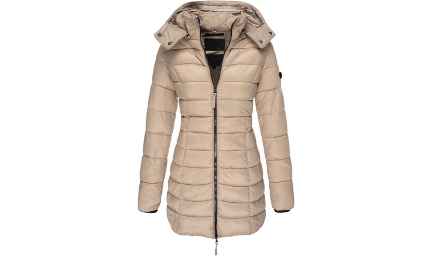 Image 4: Women's Slim-Fitting Padded Jacket
