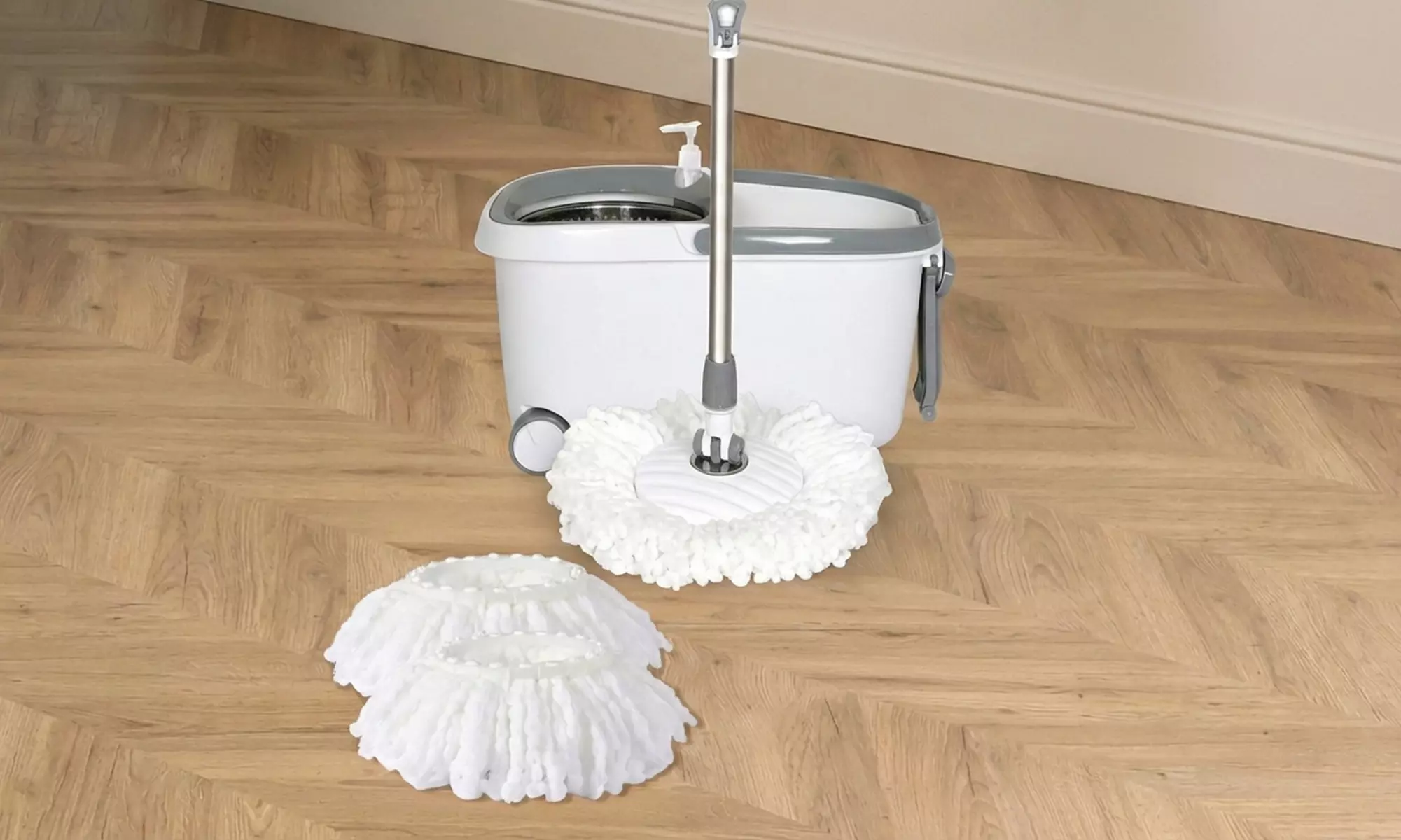 Cleanflo Spin Mop and Bucket Set
