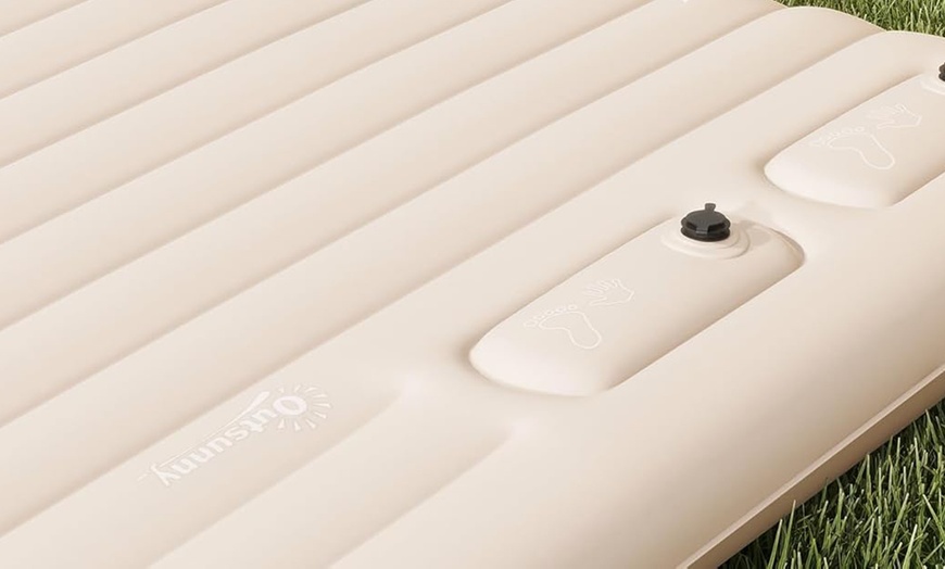 Image 21: Outsunny Inflatable Air Bed in Various Size and Features