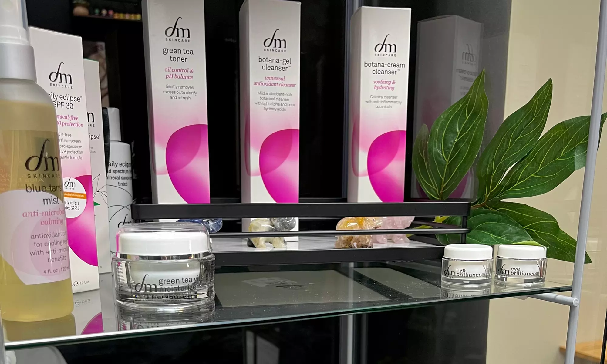 Relaxing back facial and massage options available