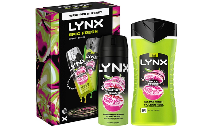 Image 1: Lynx Epic Fresh Duo Gift Set with Body Spray and Bodywash