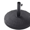 Image 21: Outdoor Large 3M Rotating Parasol with Multiple Base 