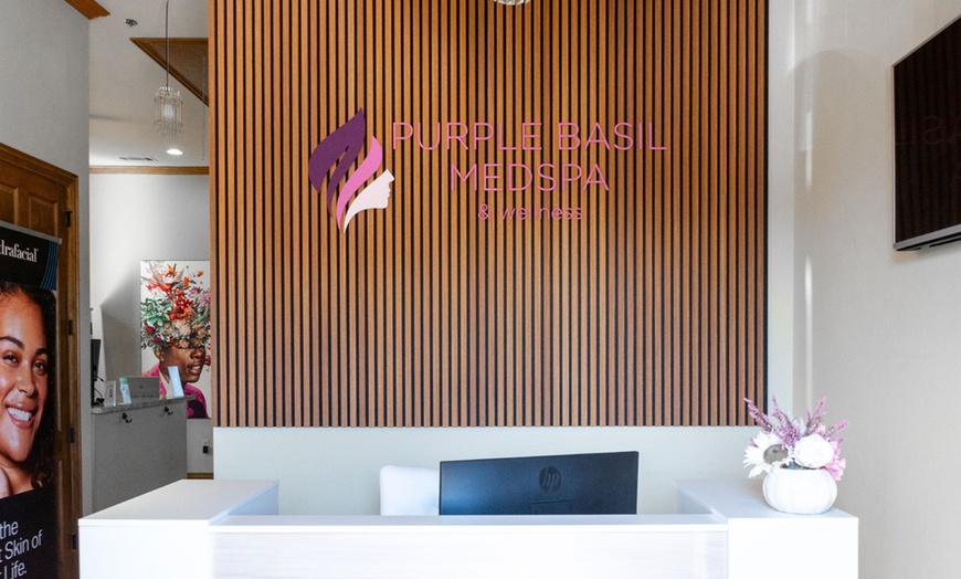 Image 3: Facial services at Purple Basil Medspa Frisco